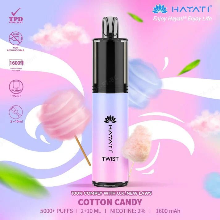 Here Are Some Additional Features of the Hayati Twist 5000 Puffs Dispo The No1 Plug Here Are Some Additional Features of the Hayati Twist 5000 Puffs Dispo The No1 Plug