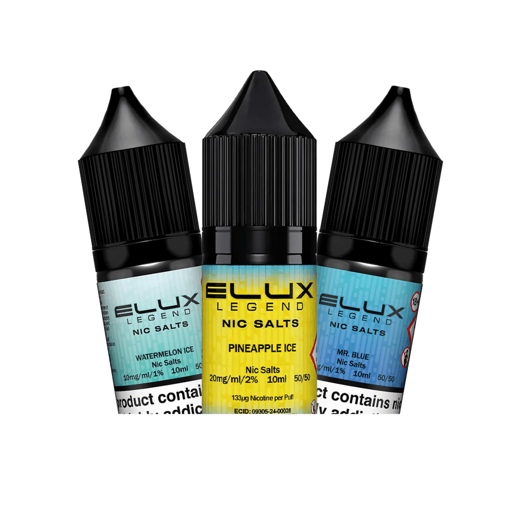 ELUX Legend 10ml Nic Salt Range | 5 for 10  The No1 Plug