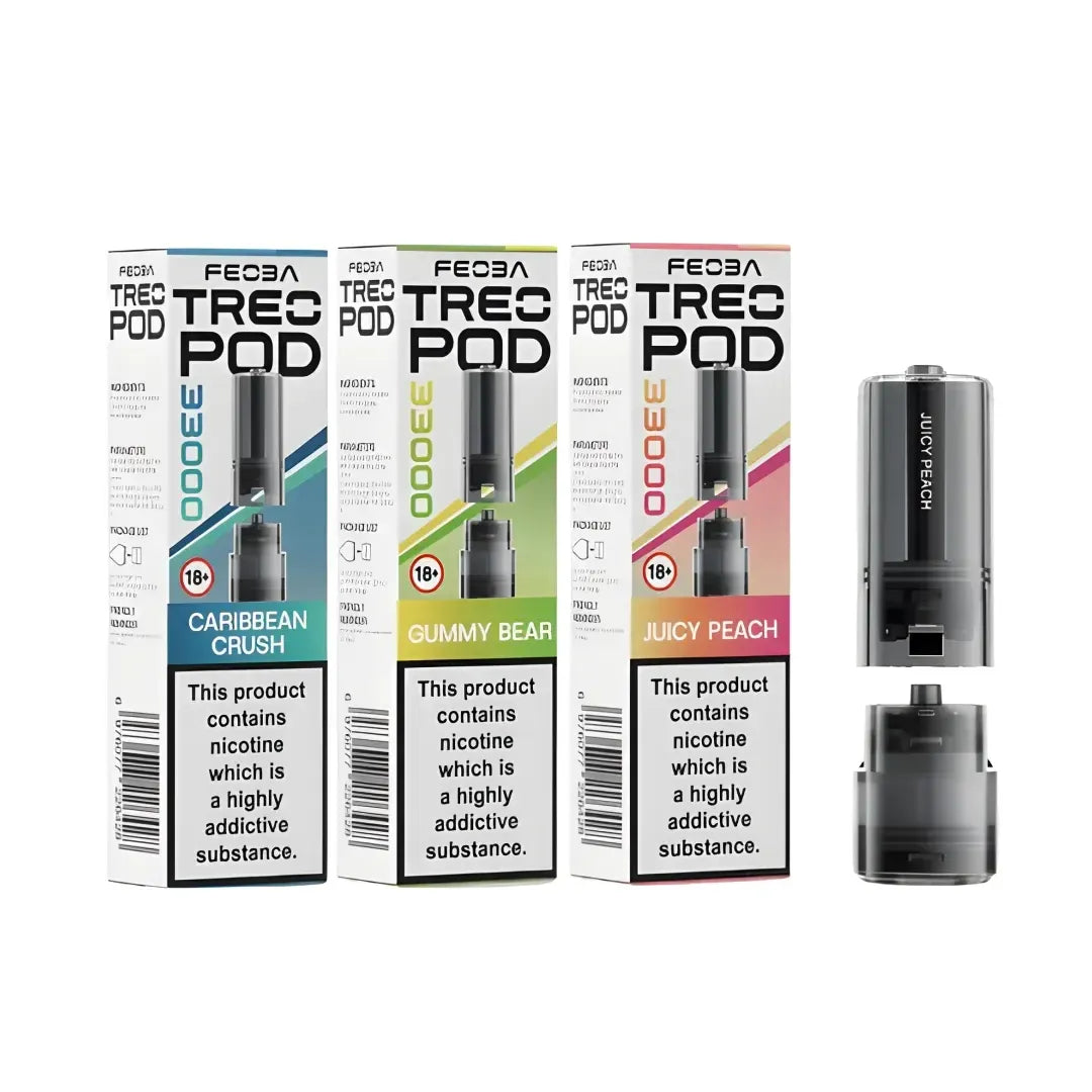 Feoba Treo 33k Replacement PODS - (PACK OF 5)