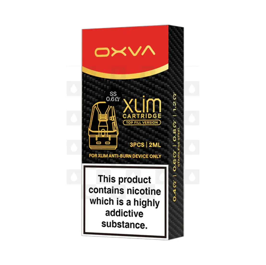 Oxva Xlim SS Replacement Pods (PACK OF 3)