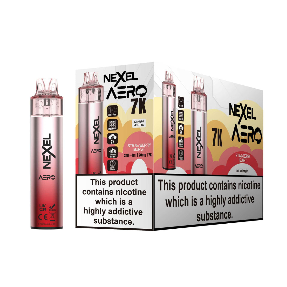 Nexel Aero 7k VAPE - (BOX OF 5)