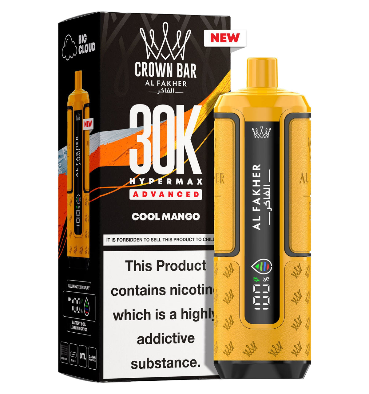 Al Fakher 30k Hypermax Prefilled Pod Kit - Power Vape Shop