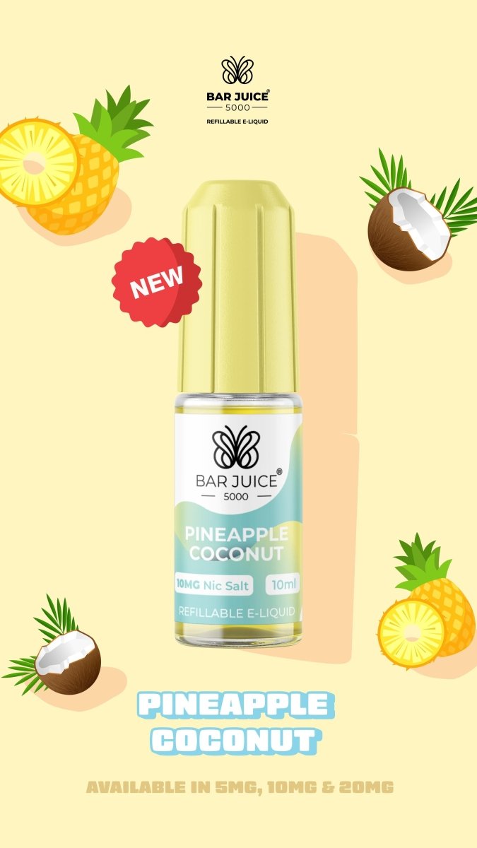 Bar Juice - Bar Juice 5000 10ml E - liquids - 5mg - BOX OF 10 - The No1 Plug