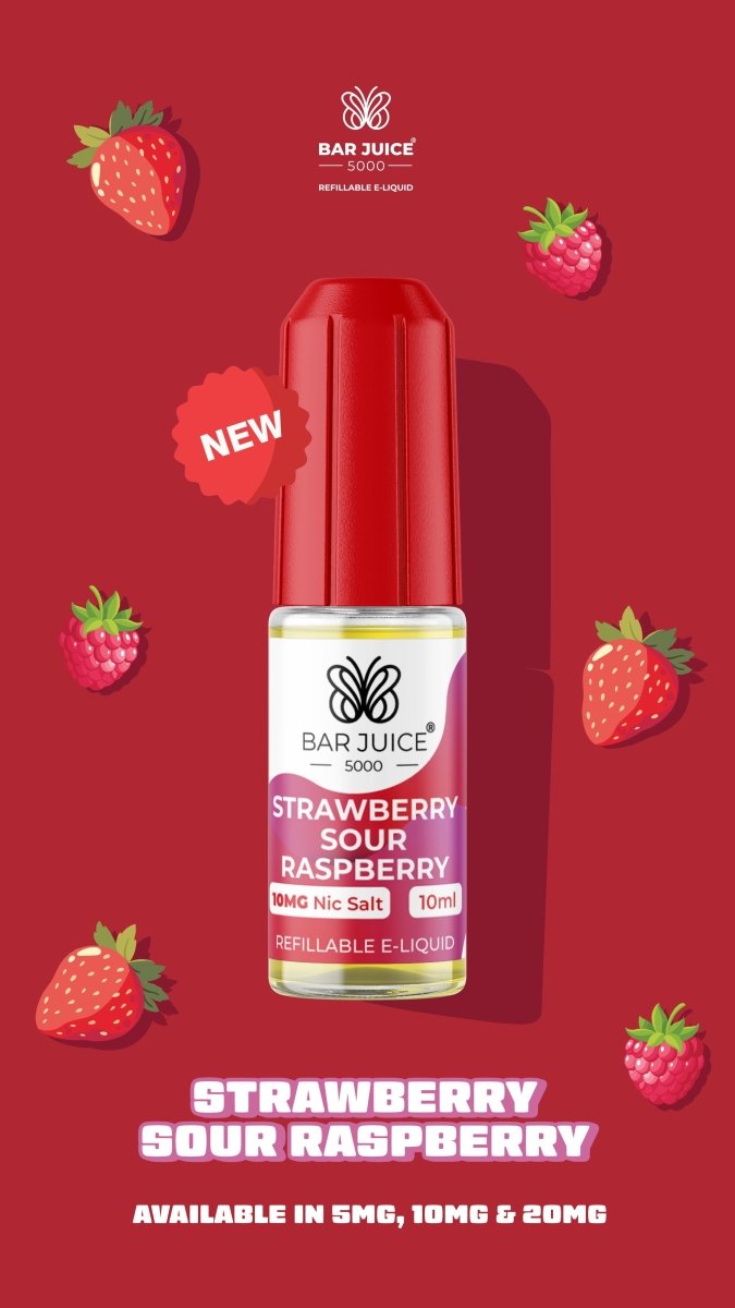 Bar Juice - Bar Juice 5000 10ml E - liquids - 5mg - BOX OF 10 - The No1 Plug