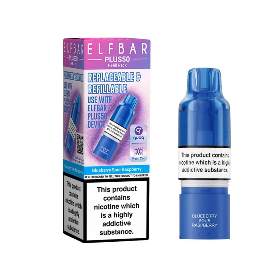 Elf Bar Plus 50 Refill Pod - Power Vape Shop