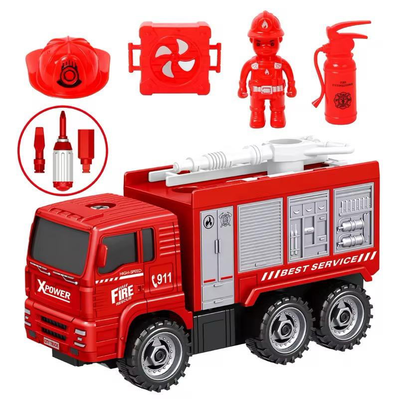 Unbranded - Fire Truck Playset Toy - The No1 Plug