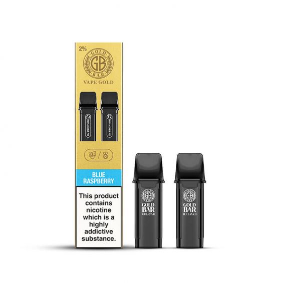 Gold Bar - Gold Bar Reload 1200 Puffs Pre-filled Replacement Pods - theno1plugshop