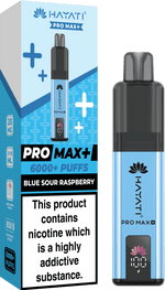 Hayati - Hayati Crystal Pro Max+ 6000 Vape Kit - The No1 Plug