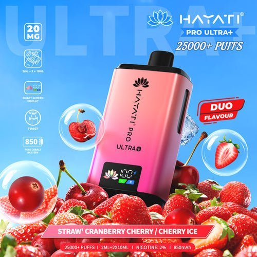 Hayati - Hayati Pro Ultra Plus 25k Disposable Vape - (BOX OF 5) - The No1 Plug