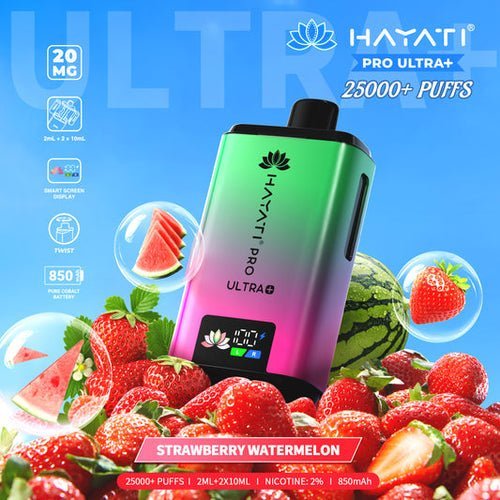 Hayati - Hayati Pro Ultra Plus 25k Disposable Vape - (BOX OF 5) - The No1 Plug