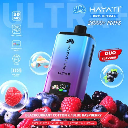 Hayati - Hayati Pro Ultra Plus 25k Disposable Vape - (BOX OF 5) - The No1 Plug