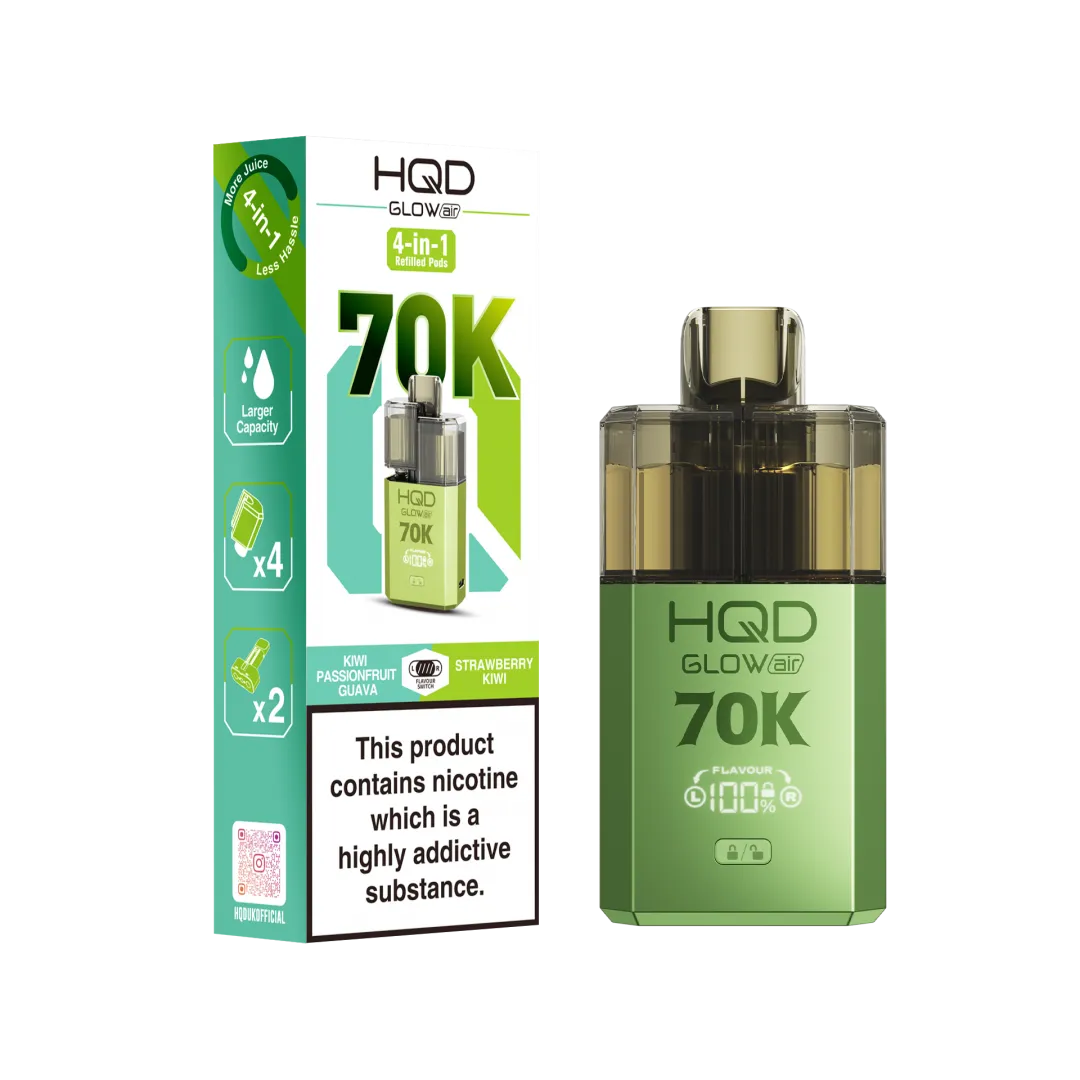 HQD Glow Air 70000 Prefilled Pod Kit