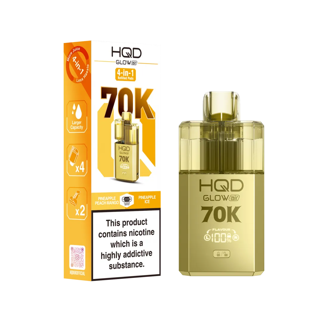 HQD Glow Air 70000 Prefilled Pod Kit