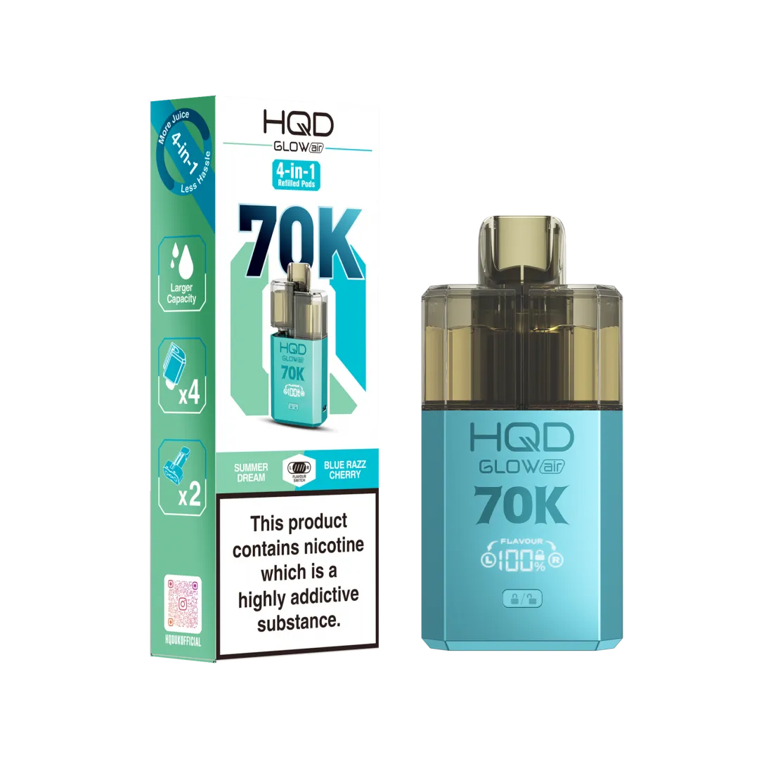 HQD Glow Air 70000 Prefilled Pod Kit