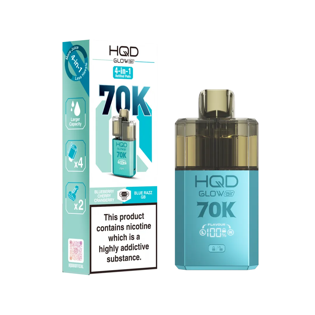 HQD Glow Air 70000 Prefilled Pod Kit