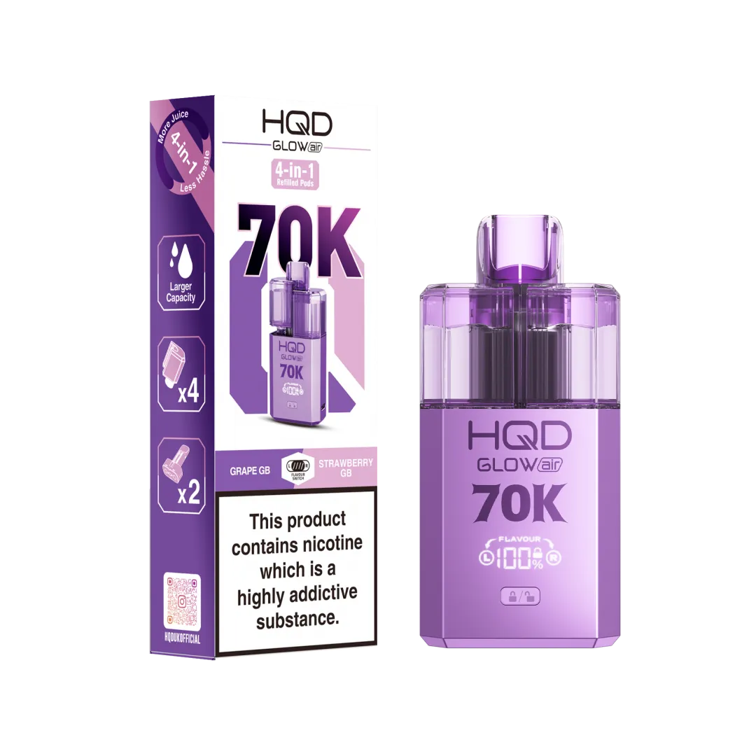 HQD Glow Air 70000 Prefilled Pod Kit