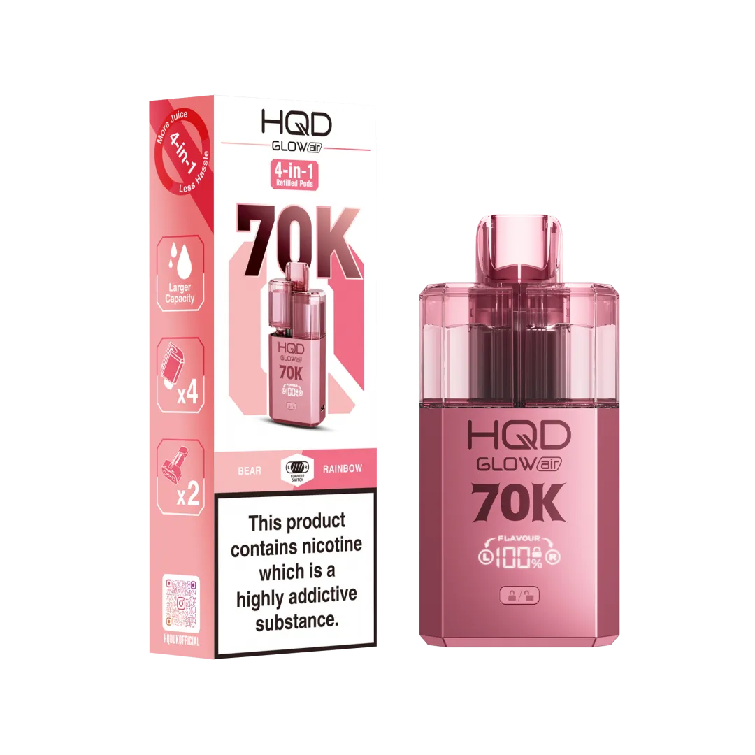 HQD Glow Air 70000 Prefilled Pod Kit