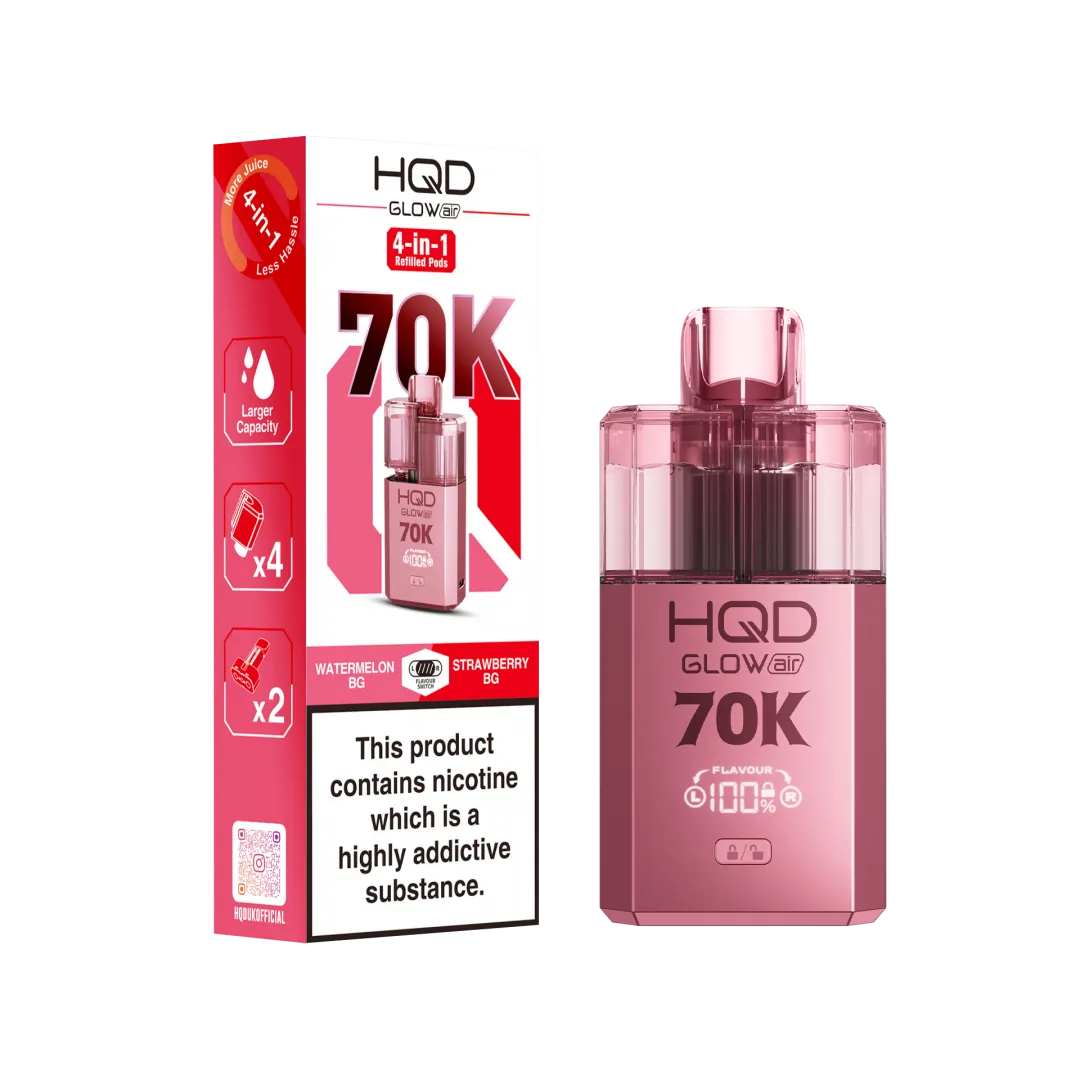 HQD Glow Air 70000 Prefilled Pod Kit