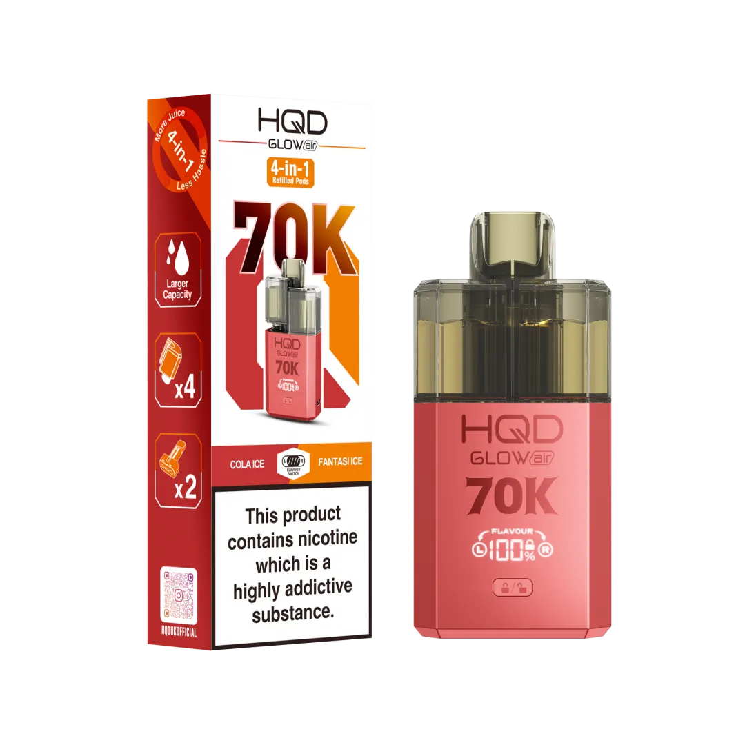 HQD Glow Air 70000 Prefilled Pod Kit