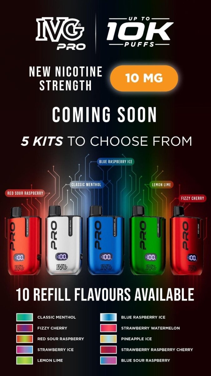IVG Pro 10K Pod Vape Kit The No1 Plug IVG Pro 10K Pod Vape Kit The No1 Plug