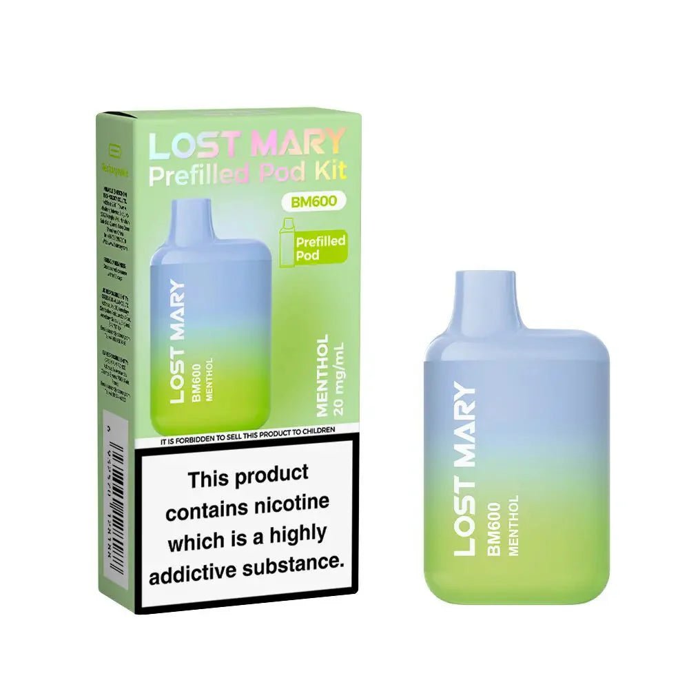 Lost Mary - Lost Mary BM600 Prefilled Pod Vape Kit - The No1 Plug