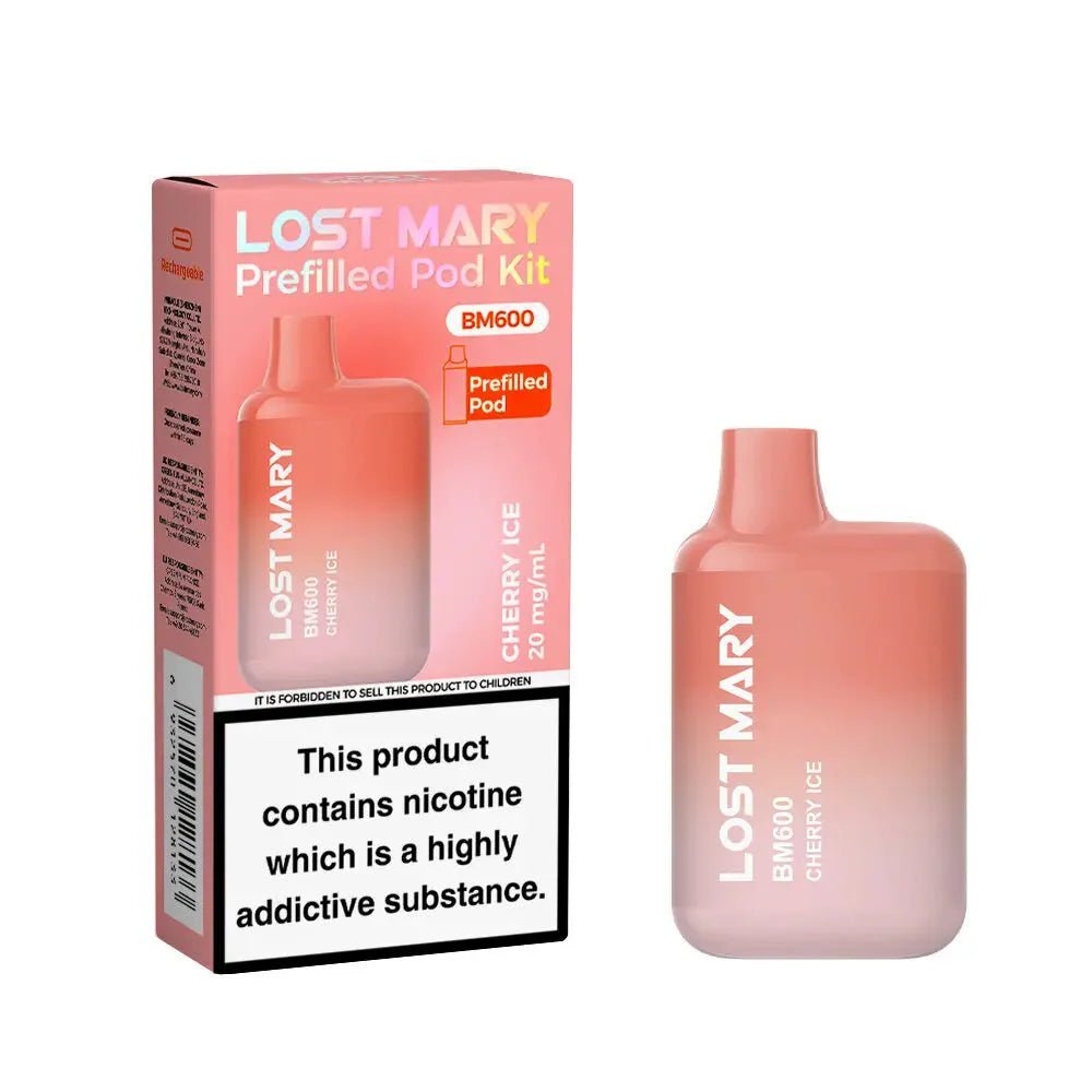 Lost Mary - Lost Mary BM600 Prefilled Pod Vape Kit - The No1 Plug