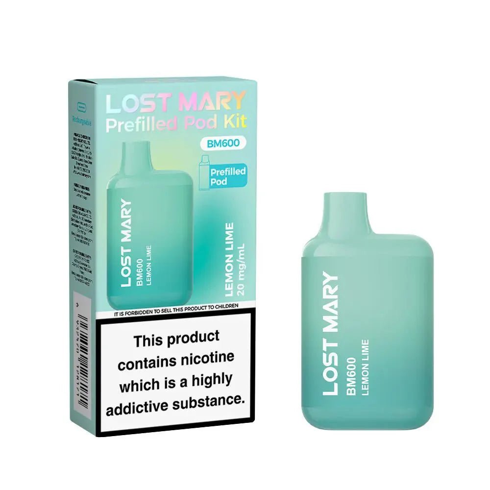 Lost Mary - Lost Mary BM600 Prefilled Pod Vape Kit - The No1 Plug