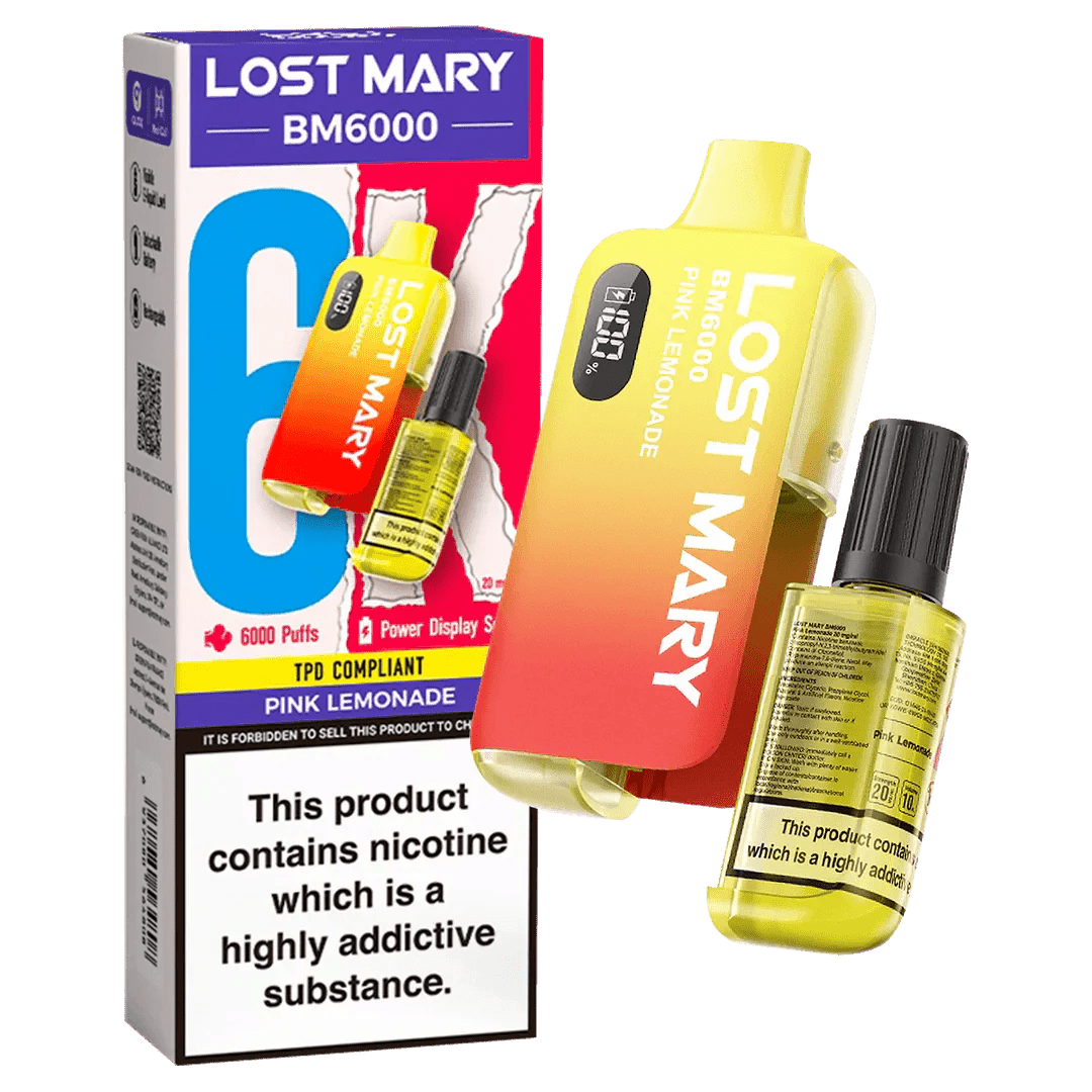 Lost Mary - Lost Mary BM6000 Prefilled Pod Vape Kit - The No1 Plug