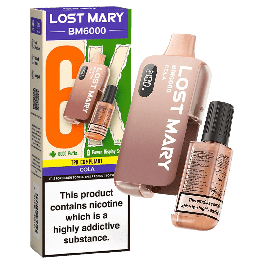 Lost Mary - Lost Mary BM6000 Prefilled Pod Vape Kit - The No1 Plug