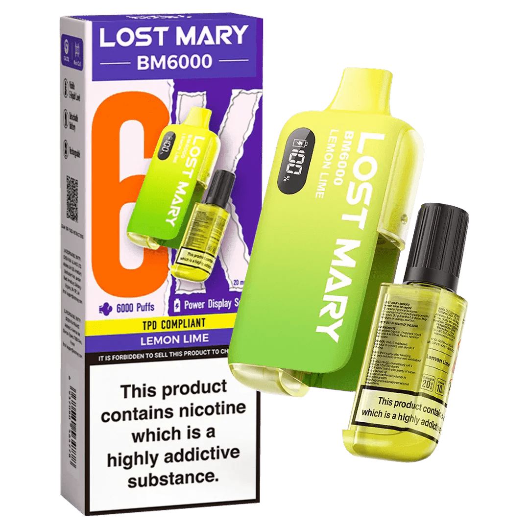 Lost Mary - Lost Mary BM6000 Prefilled Pod Vape Kit - The No1 Plug