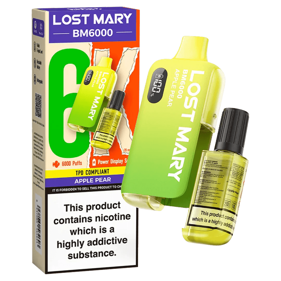 Lost Mary - Lost Mary BM6000 Prefilled Pod Vape Kit - The No1 Plug