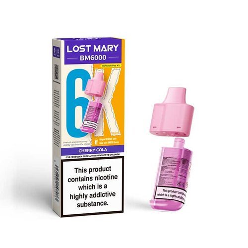 Lost Mary - Lost Mary BM6000 Prefilled Pods - The No1 Plug