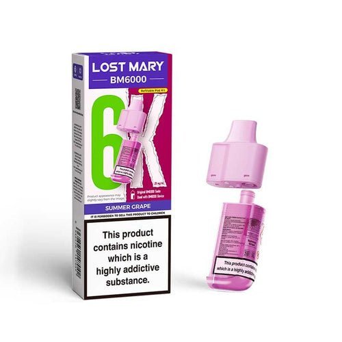 Lost Mary - Lost Mary BM6000 Prefilled Pods - The No1 Plug