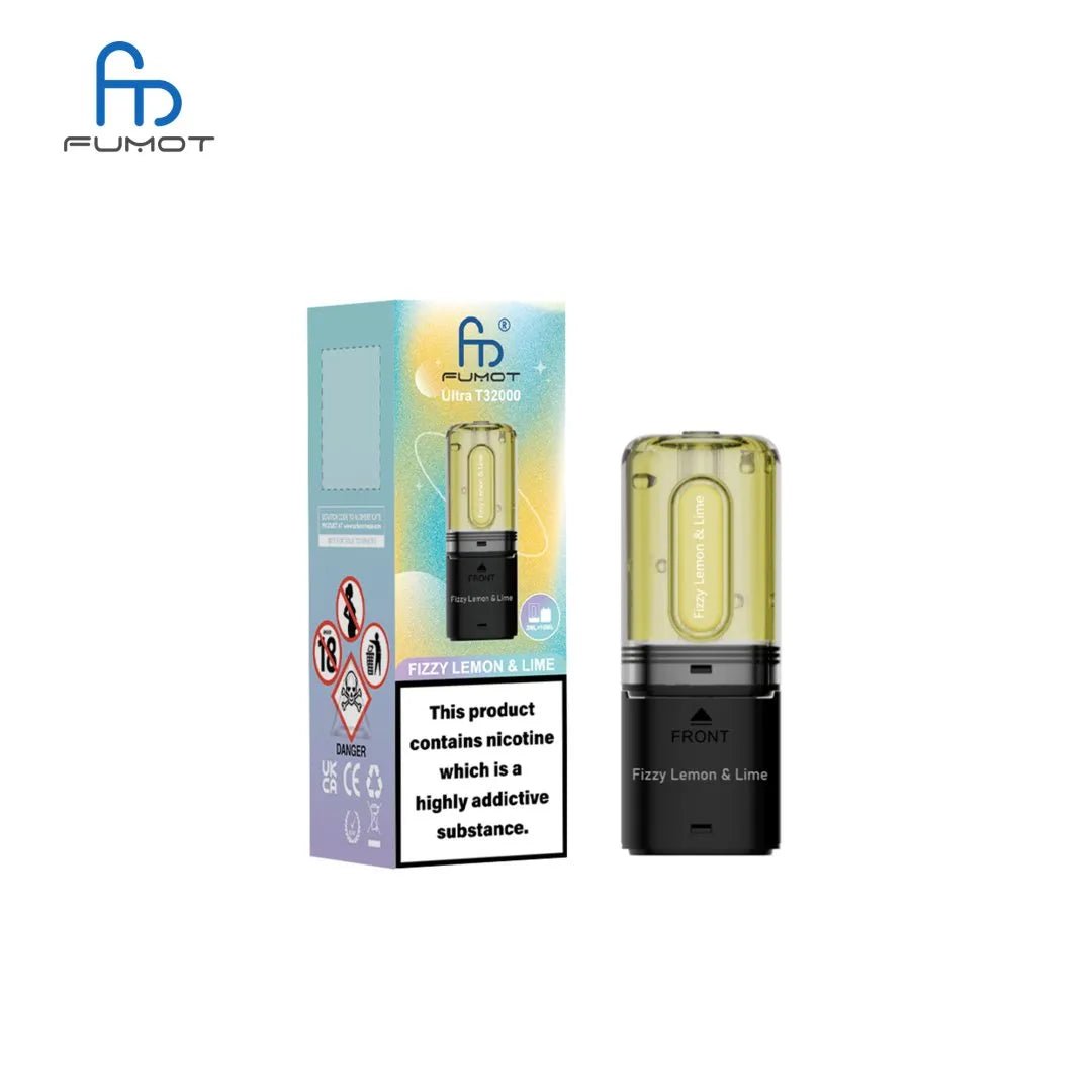 R & M - RandM Fumot T32000 Ultra Replacement Pods Pack of 5 - The No1 Plug