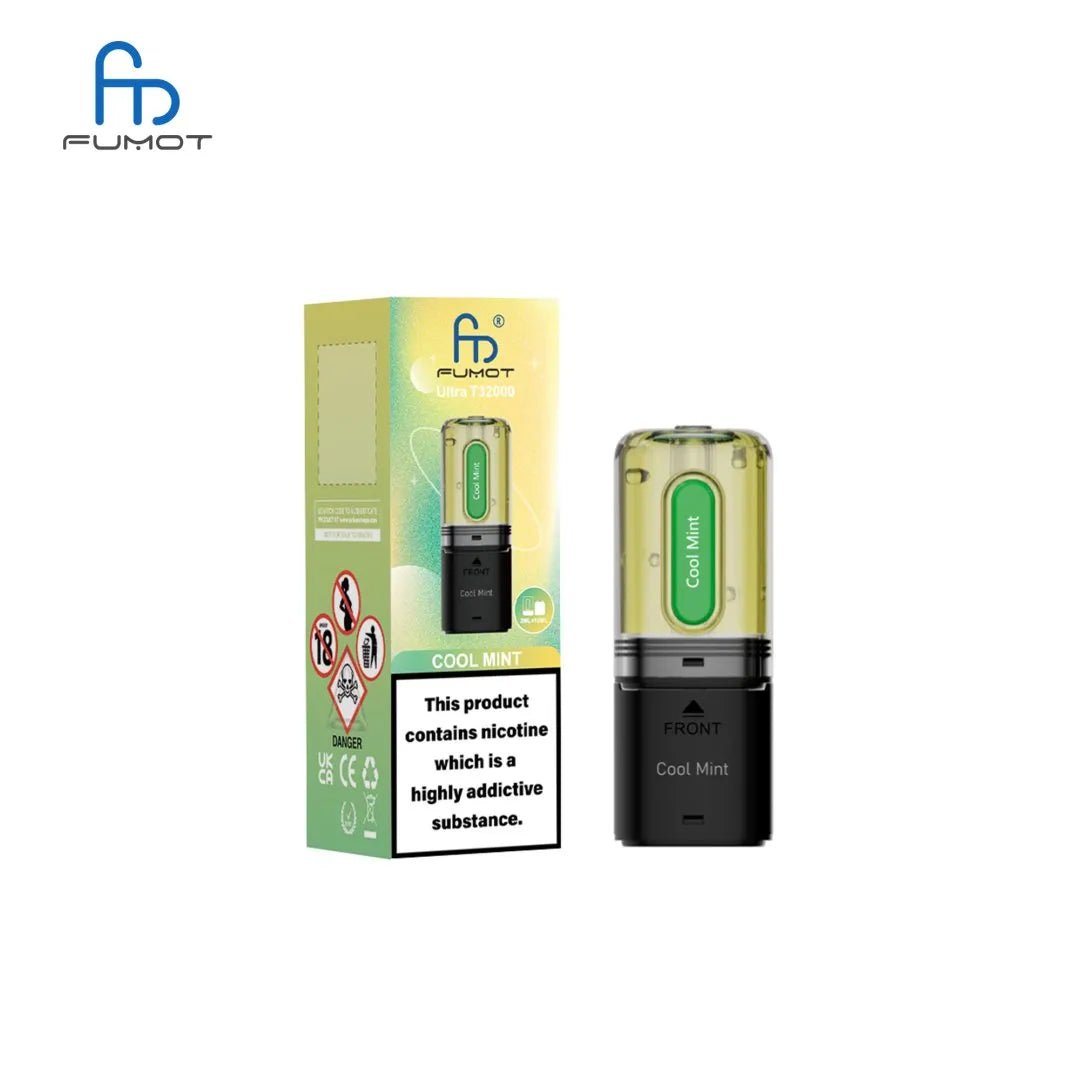 R & M - RandM Fumot T32000 Ultra Replacement Pods Pack of 5 - The No1 Plug