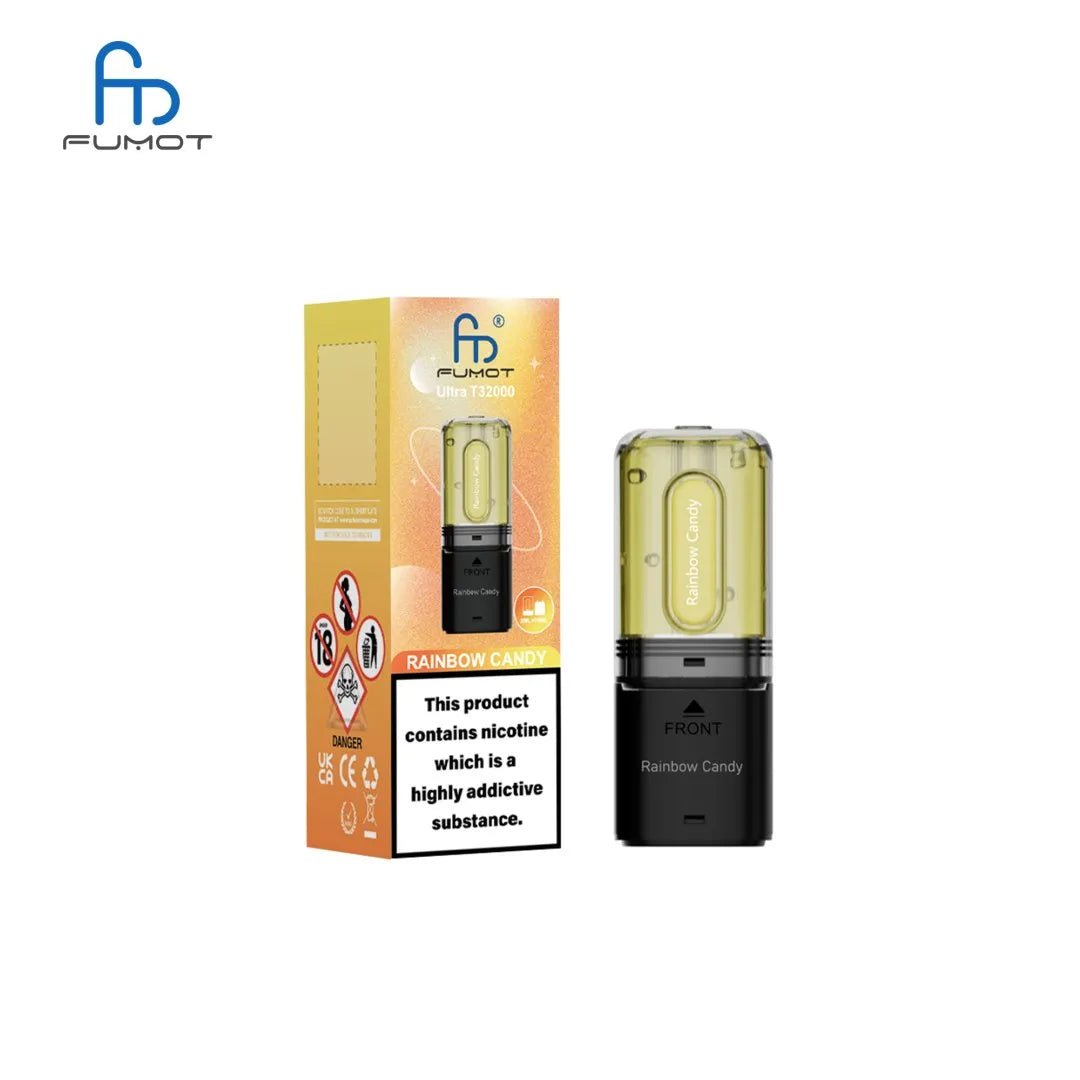 R & M - RandM Fumot T32000 Ultra Replacement Pods Pack of 5 - The No1 Plug