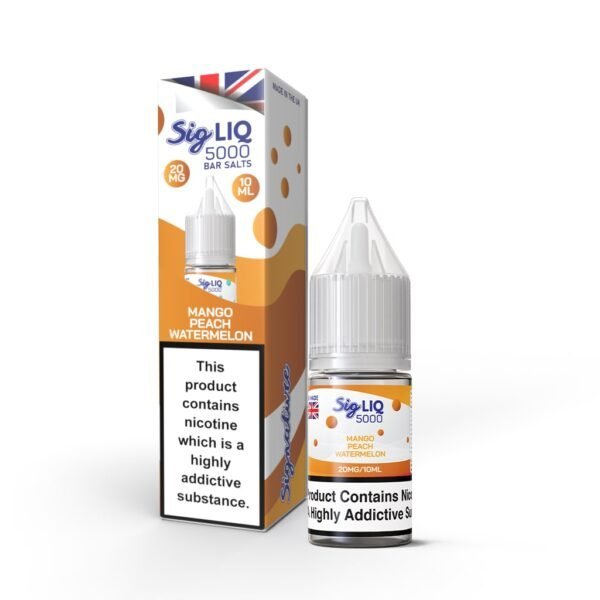 Signature - Signature Sig Liq 5000 Bar Salt 10ml Nic Salts Box of 10 - The No1 Plug