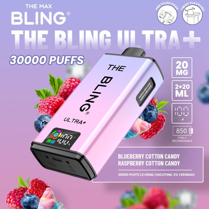 The Crystal Bling - The Crystal Bling Ultra Plus 30k Prefilled Vape Kit - The No1 Plug