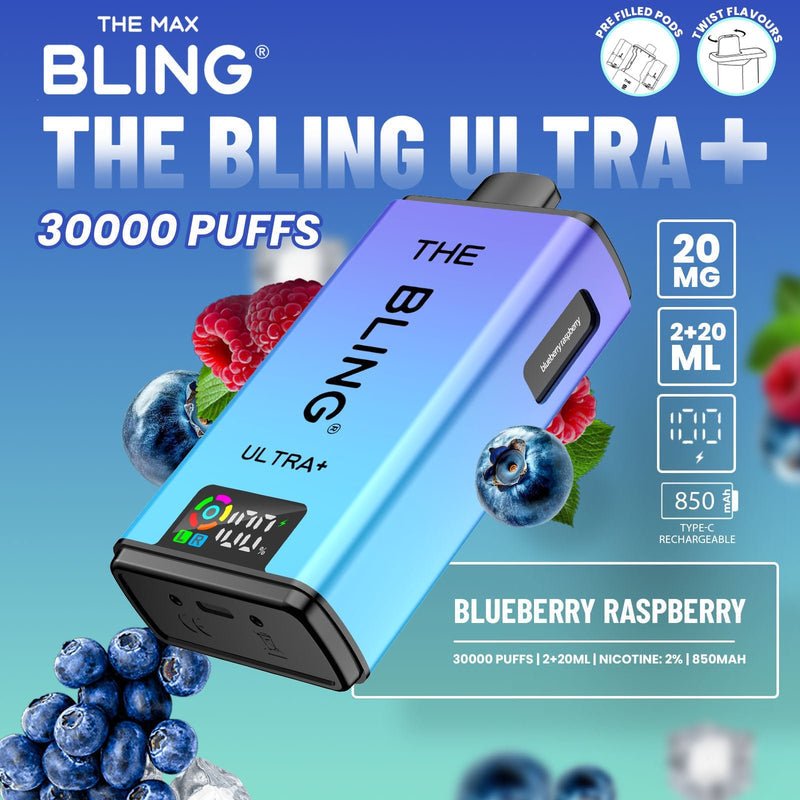 The Crystal Bling - The Crystal Bling Ultra Plus 30k Prefilled Vape Kit - The No1 Plug
