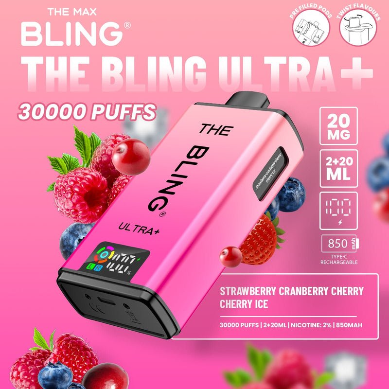 The Crystal Bling - The Crystal Bling Ultra Plus 30k Prefilled Vape Kit - The No1 Plug