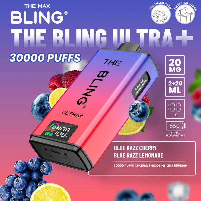 The Crystal Bling - The Crystal Bling Ultra Plus 30k Prefilled Vape Kit - The No1 Plug