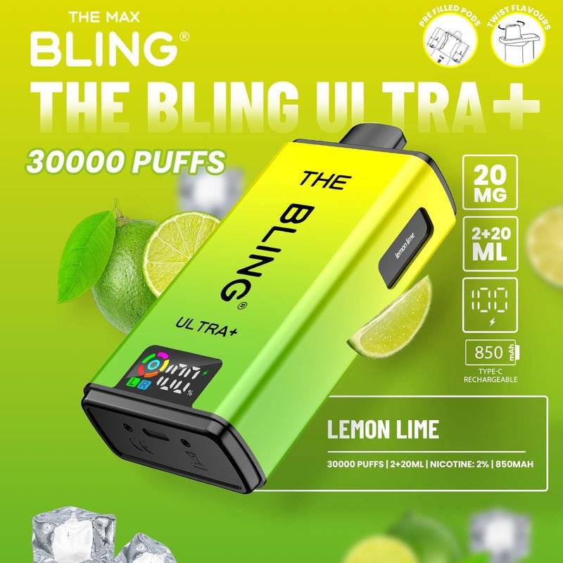 The Crystal Bling - The Crystal Bling Ultra Plus 30k Prefilled Vape Kit - The No1 Plug