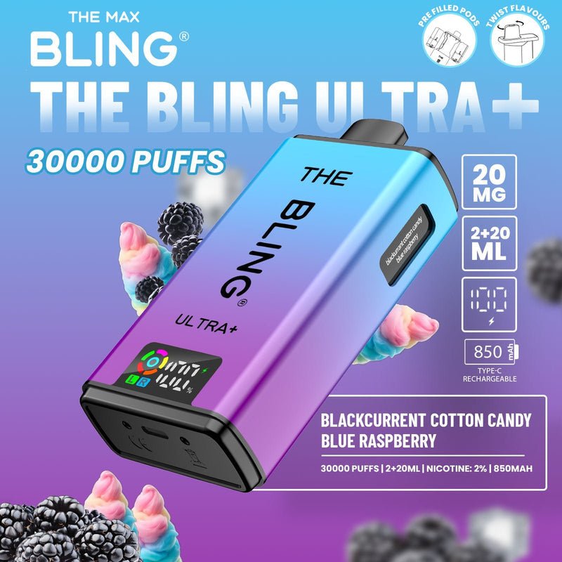 The Crystal Bling - The Crystal Bling Ultra Plus 30k Prefilled Vape Kit - The No1 Plug
