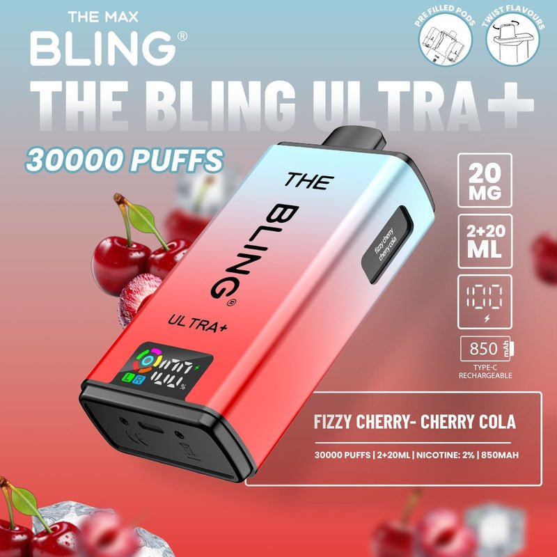 The Crystal Bling - The Crystal Bling Ultra Plus 30k Prefilled Vape Kit - The No1 Plug