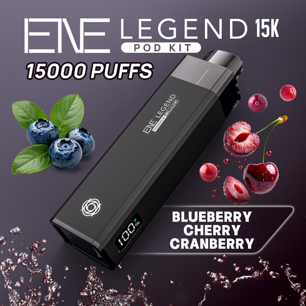 Elux ENE Legend 15k Vape Pod Kit Pack of 5 - Elux ENE Legend 15k Vape Pod Kit Pack of 5 - Direct Vape Wholesale