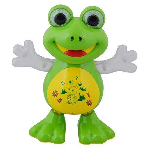 theno1plugshop - Dancing Frog Toy With Music & Lights - theno1plugshop