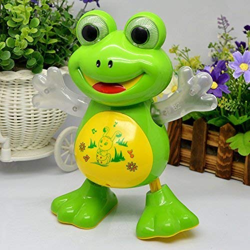 theno1plugshop - Dancing Frog Toy With Music & Lights - theno1plugshop