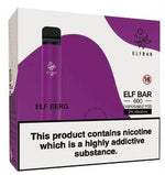 ELF BAR - Elf Bar 600 Puffs Disposable Vape Pods Pack of 10 - theno1plugshop