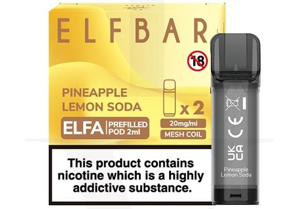ELF BAR - Elf Bar Elfa Replacement Pods Box of 10 - theno1plugshop
