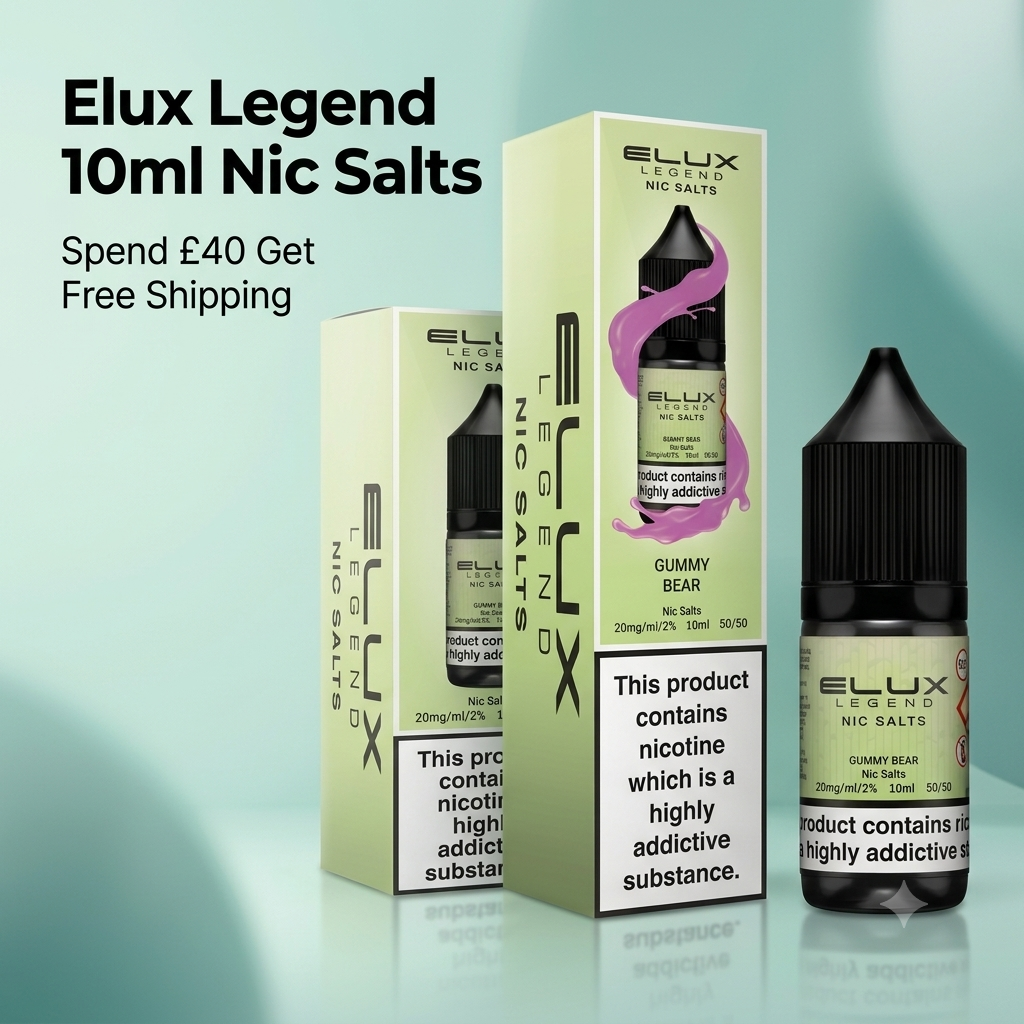 Best Elux Legend Nic Salts Flavours and Price Guide in the UK